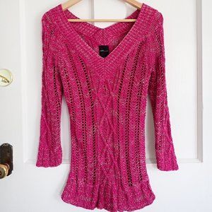 Fun feminine off shoulder sweater ideal for summer